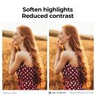 100x100mm Square Black Diffuison 1/2 effektfilter 28 flerlagsbelegg Dream Cinematic Effect Filter