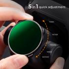 Filtro ND64-1000 variável para DJI Mavic 3, filtro de densidade neutra com 28 revestimentos multicamadas à prova d'água/resistente a arranhões