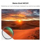Filtre MCUV Ultra-dur 49mm Filtre Ultraviolet, Filtre anti-UV de Protection avec 28 Couches de Nano-revêtement - Série Nano-Xcel