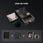 Filtre CPL 46mm Filtre Polarisant Circulaire à Cadre en Laiton, 36 Couches de Nano-revêtement - Série Nano-Xcel Pro