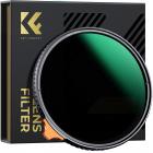 Filtre Black Mist 1/4 & ND2-ND400 (1-9 stops) 52mm, Filtre Black Pro Mist et Filtre ND Variable Densité Neutre 2 en 1 avec 28 Couches de Nano-revêtement - Série Nano-Xcel