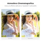 Filtro ND Variabile Black Mist 1/4 + ND2-400 (1-9 stop) 52mm con pellicola verde antiriflesso a 28 Strati Rivestimento su entrambi i lati e leva,Nano-Xcel