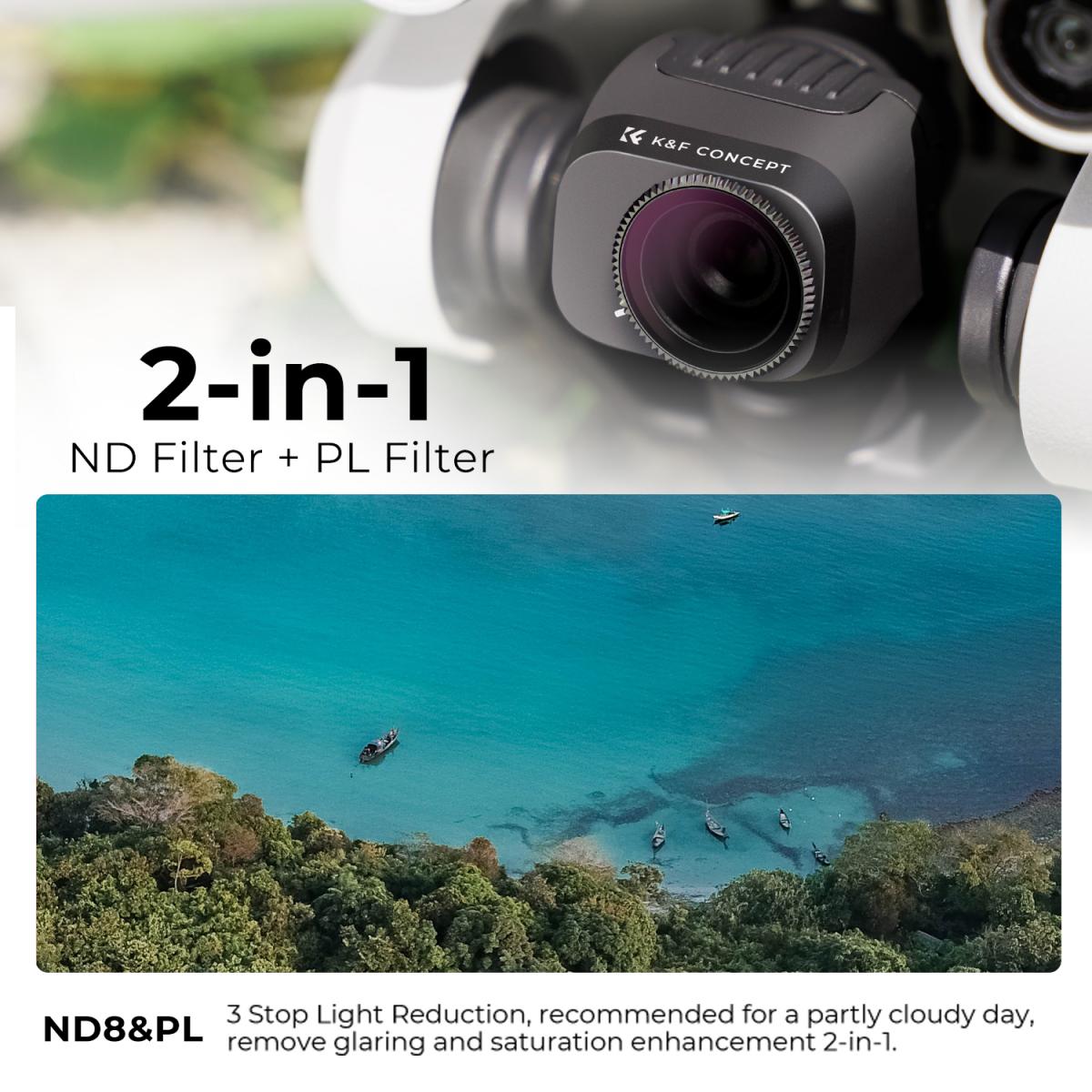 Filtro ND8/PL para DJI Mini 3 Pro