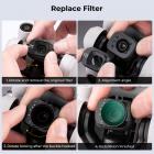 DJI Drone Mini 3 Pro & Mini 3 Variable ND2-ND32 + ND32-ND512 Filter med Enkeltsidet Antirefleks Grøn Film, Vandtæt og Ridsefast