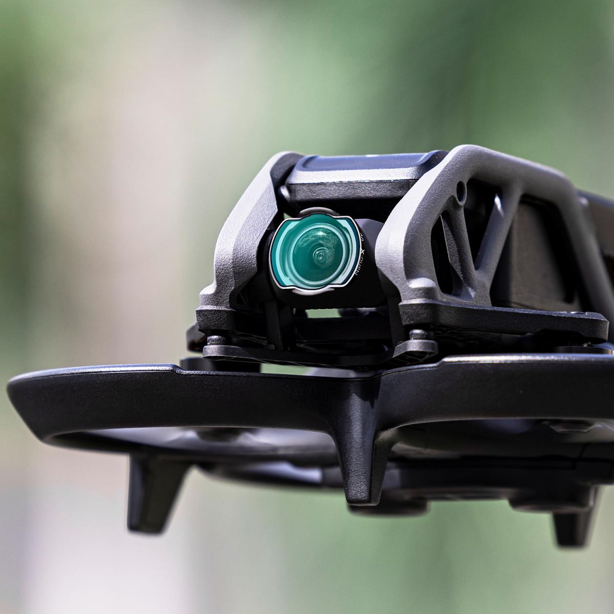 Filtro UV DJI Avata Drone con pellicola verde antigraffio impermeabile antiriflesso su un lato Modelli compatibili O3 Air Unit