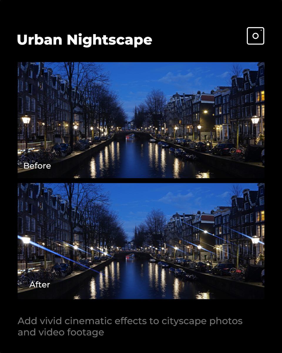 52 mm Blue Streak Filter (2 mm) Optisk glas Ultra-klart vandtæt anti-ridse anti-refleks grøn film Nano-Xcel-serien