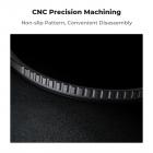 K&F Concept 52mm  White Mist 1/4 Filter Filmeffektfilter, Hvit Mykelysfilter HD Drømmende med 28 Lags Belegg, Mykt Hvit Diffusjonsfilter Vanntett Ripebestandig White Pro Mist Filter Nano-Xcel Serien