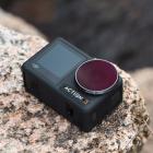 Filtro DJI Osmo Action 3 ND8 con pellicola verde antiriflesso su un solo lato