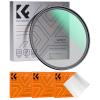 K&F Concept 46mm Black Mist Filtro 1/4  con 3 panni per pulizia con 18 Rivestimenti, Nano-Klear