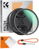 Filtre Black Mist 1/4 49 mm + bouchon d'objectif, filtre effet cinéma avec 18 couches multicouches pour vidéo, vlog et portrait, série Nano-Klear