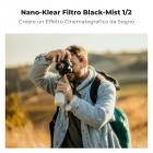 67mm Filtro Black Mist 1/2 in Vetro Ottico per in Ritratto e in Video con tre pezzi di panno per la pulizia, Nano-Klear