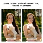 58mm Black Mist Filtro 1/8 con 3 panni per pulizia con 18 Rivestimenti , Nano-Klear