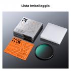 58mm Black Mist Filtro 1/8 con 3 panni per pulizia con 18 Rivestimenti , Nano-Klear