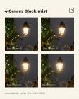 Filtre Black Mist 1/8 55 mm + bouchon d'objectif, filtre effet cinéma avec 18 couches multicouches pour vidéo, vlog et portrait, série Nano-Klear