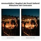 52mm Black Mist Filtro 1/8 Tappo e un Panni di Puliziaper per Obiettivo Fotocamera con 18 Rivestimenti, Nano-Klear