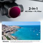 DJI Mavic 3 Classic -suodatin ND64 & PL, yksipuolinen heijastuksenesto vihreä kalvo vedenpitävä ja naarmuuntumaton