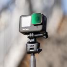 Action Camera Filters UV, høyoppløselig linse, antirefleks grønn film, vanntett og ripebestandig for GOPOR HERO9 /10/11