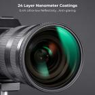 82 mm ND2-ND400 muuttuva suodatin (1-9 pistettä), 24 kerrosta nanopinnoitetta, K&F Concept Nano-D -sarja