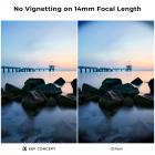 52 mm ND2-ND2000-filter (1-11 Stopp), Gråttfilter HD Optisk Glass med 18 Lags Nano-Belegg, Inkludert 3 Støvsugerkluter Nano-K Serien