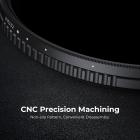 49 mm:n säädettävä ND-suodatin ND2-ND32 (1-5 pistettä) linssisuodatin, vesitiivis naarmuuntuminen ja 24 nanopinnoitekerrosta Nano-D-sarja