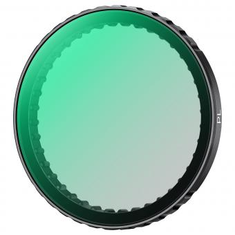 K&F Concept Osmo PL Filter für Action 3/4/5 Pro, Zirkularer Polarisator, Push-in Polfilter mit Optisches Glas mit 28 Schichten Nanobeschichtung, Reduziert Blendung und Reflektionen