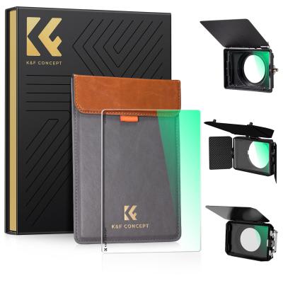K&F Concept Filtro UV Quadrato da 4"x5,65", Filtro Protettivo per Cinema Vetro Ottico HD con 28 Strati Rivestimento Multiplo Compatibile con Tilta SmallRig Matte Box Neewer