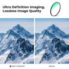 1NOK Lyntilbud UV-filter 0,1 % ultra-lav refleksjon (titanbelegg) med 28 flerlagsbelegg i Nano-X Serien (lokal tid 15. juli kl. 19:00 og 16. juli kl. 11:00)