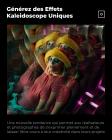 Filtre kaléidoscope 72mm, filtre à effets spéciaux avec 3 chiffons de nettoyage sous vide série Nano B