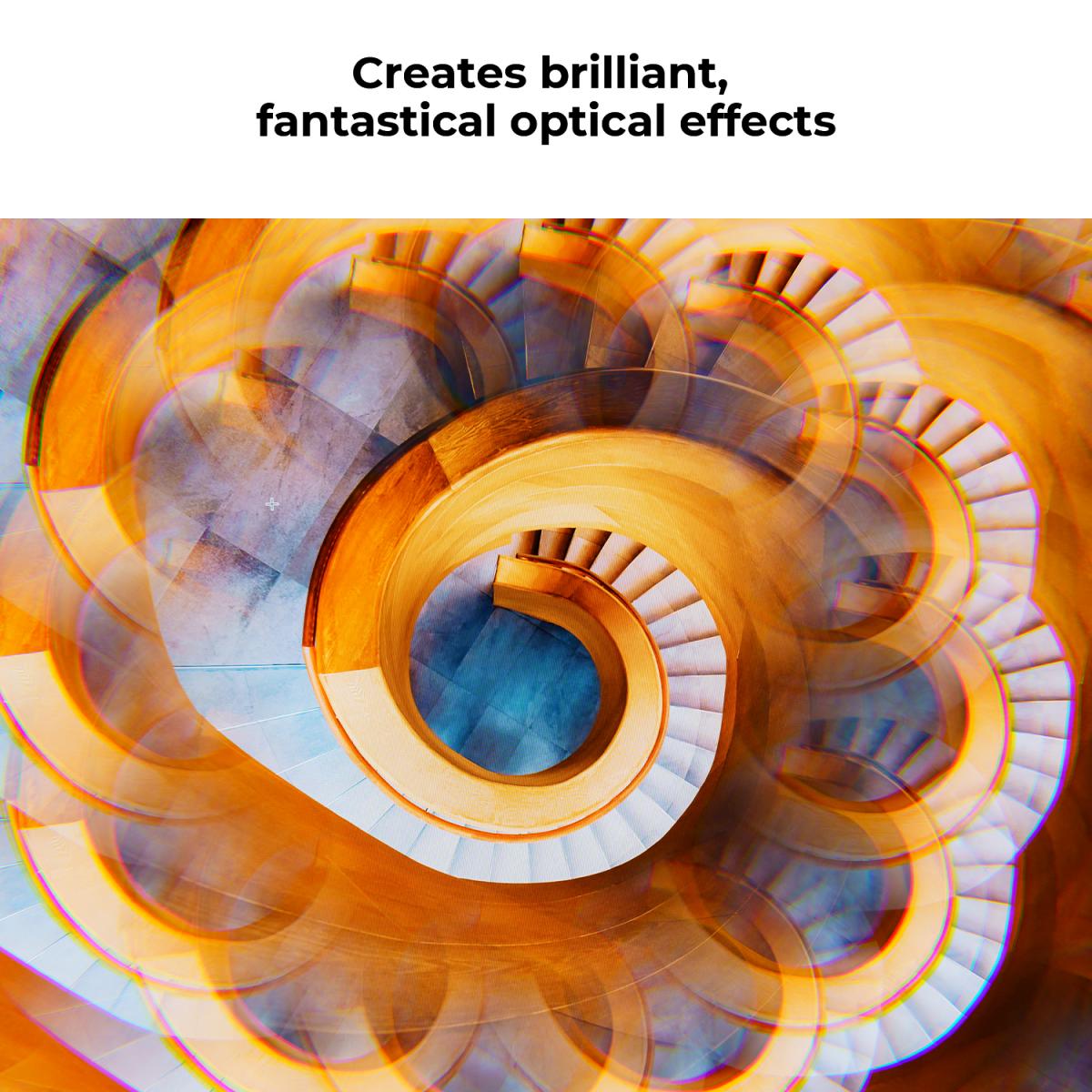 Filtro de efeitos especiais do filtro do caleidoscópio de 82mm com 3pcs panos de limpeza a vácuo série Nano B