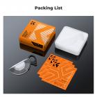 79 mm håndholdt kalejdoskopfilter, halvcirkelformet specialeffektfilter med 3 stk. støvsugerklude Nano-B-serien