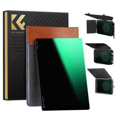 K&F Concept Filtro Densità Neutra ND64 Quadrato da 4"x5,65",Filtro Densità Neutra per Cinema Vetro Ottico HD con 28 Strati Rivestimento Compatibile con Tilta SmallRig Matte Box Neewer