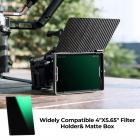 فلتر ND64 (6 توقفات) مربع، فلتر كثافة محايدة 4 × 5.65 بوصة متوافق مع Tilta متوافق مع SmallRig Matte Box، زجاج بصري عالي الدقة متعدد الطبقات رفيع