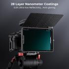فلتر ND64 (6 توقفات) مربع، فلتر كثافة محايدة 4 × 5.65 بوصة متوافق مع Tilta متوافق مع SmallRig Matte Box، زجاج بصري عالي الدقة متعدد الطبقات رفيع