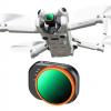 Variabelt ND32-512 filter kompatibelt med DJI Mini 4 Pro, justerbart neutraldensitets ND-filter, 5-9 stoplyskontrol, gimbalsikker/optisk glas/multicoatet