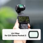 K&F Concept Magnetisk UV-Beskyttelsesfilter for Dji Osmo Pocket 3, 28-Lags Nanobelagt HD Optisk Glass