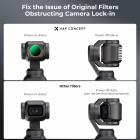 K&F Concept VND2-32 Filter för DJI Osmo Pocket 3 Magnetic Variable Neutral Density Filter med 28-lagers nanobelagt HD-optiskt glas