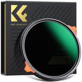 82mm Färgriktigt Variabelt ND2-32 (1-5 Stopp) och CPL Cirkulärt Polariseringslinssfilter 2-i-1 för Kameralinss Neutralt Täthet Polariseringsfilter Nano-X-serien