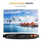 105 mm True Color Variable ND2-32 (1-5 stop) og CPL Cirkulært Polarisationsfilter 2 i 1 til Kameraobjektiv Neutral Density Polarisationsfilter Nano-X Serien