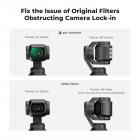 K&F Concept Filtro magnetico Black Mist 1/2 per DJI Osmo Pocket 3, filtri per effetti cinematografici Black Diffusion Creative Mist