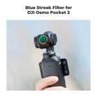 K&F Concept Magnetisk Blue Streak-Filter for DJI Osmo Pocket 3, Anamorfisk Objektivfilter med Spesialeffekter