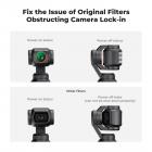 K&F Concept Magnetisk Blue Streak-Filter for DJI Osmo Pocket 3, Anamorfisk Objektivfilter med Spesialeffekter