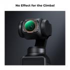 Magnetic Variable ND (1 till 5 stopp) & Black Mist 1/4 2 in 1 för DJI Osmo Pocket 3, Multi-Coated/HD Optiskt glas/Gimbal kompatibel