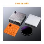 Filtre solaire 49 mm 20 arrêts, filtre solaire à densité neutre solide ND1000000 pour Eclipse avec 18 revêtements multicouches pour appareil photo reflex numérique Nano-Klear