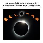 82 mm Solfilter 20-Stops, ND1000000 Solid Neutral Density Filter Solfilter Til Formørkelse Med 18 Multi-Layer Coatings Til Dslr-kamera Nano-Klear-Serien