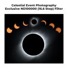 Filtro solar de 82 mm de 16,6 pontos, filtro solar de densidade neutra sólida ND100000 para Eclipse com 18 revestimentos multicamadas para câmera Dslr série Nano-Klear