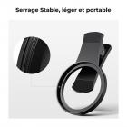 Filtre pour Téléphone Portable à Clipser 52mm Densité Neutre Variable ND2-400 (1-9 stops) Compatible avec iPhone  
