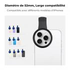Filtre pour Téléphone Portable à Clipser 52mm Densité Neutre Variable ND2-400 (1-9 stops) Compatible avec iPhone  