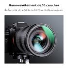 Filtre UV magnétique Ultra fin de 52mm, avec lentille de Protection ultraviolette à revêtement multiple, filtre avec chiffon de nettoyage, série nano-k