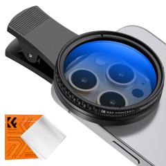 52mm Klipp-on CPL Telefonkameralinssfilterkit, Cirkulärt Polariseringsfilter Applicerbart för Alla Mobiltelefonmodeller