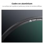 Filtre CPL magnétique 49 mm Filtre polarisant circulaire Verre optique ultra fin avec 18 revêtements multicouches Série Nano-Klear